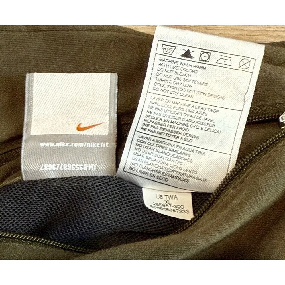 Nike 2008 Olympic Trials Reversible Jacket Green Full Zip XL Mens